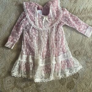 Jessica McClintock Gunne Sax Sport Victorian Dress 3T